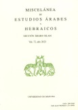Miscelánea de Estudios Árabes y Hebraicos. Sección Árabe-Islam (Vol. 72) 2023