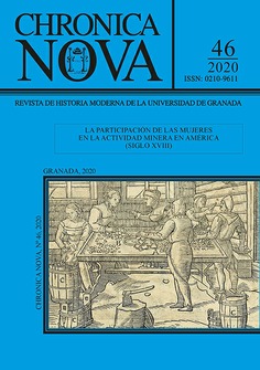 Chronica Nova. Revista de Historia Moderna de la Universidad de Granada (Vol. 46) 2020
