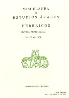 Miscelánea de Estudios Árabes y Hebraicos. Sección Árabe-Islam (Vol. 72) 2023