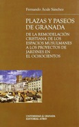 Plazas y paseos de Granada, de la remodelación cristiana de los espacios musulmanes a los proyectos