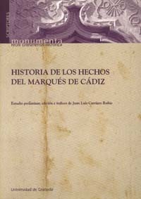Historia de los hechos del Marqués de Cádiz