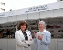 La presidenta de UNE en la inauguración de la Feria del Libro de Granada 2023  