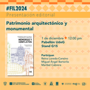 Presentación especial en la FIL Guadalajara: Patrimonio arquitectónico y monumental americano. Memorias y conflictos