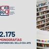 2.175 monografías disponen del sello de Calidad en Edición Académica CEA-APQ, impulsado por ANECA, FECYT y UNE